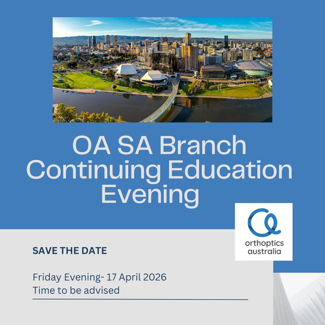 2025 OA SA Branch Continuing Education Evening